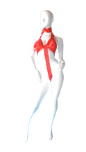 Load image into Gallery viewer, Red Ribbon Body Suit
