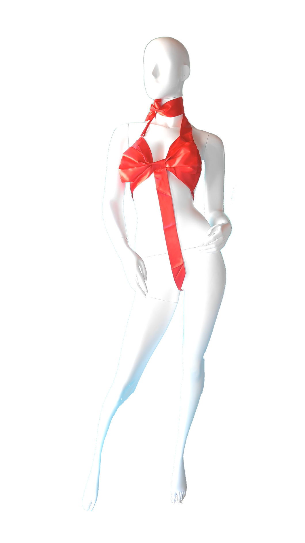 Red Ribbon Body Suit