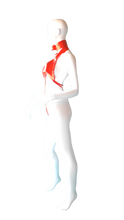 Load image into Gallery viewer, Red Ribbon Body Suit
