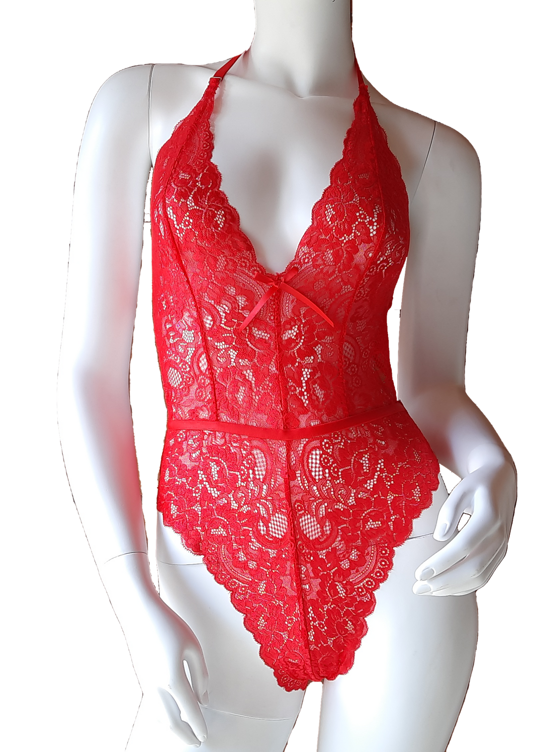 Red Lace Body Suit