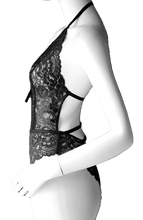Load image into Gallery viewer, Black Lace Body Suit
