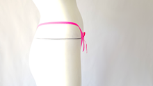 Load image into Gallery viewer, Neon Pink Open-crotch G-string
