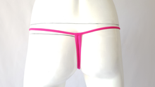 Load image into Gallery viewer, Pink Open-crotch G-string
