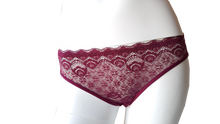Load image into Gallery viewer, Burgundy G-string Panty
